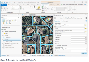 Training the model in ESRI's ArcPro | Geographic Business Solutions